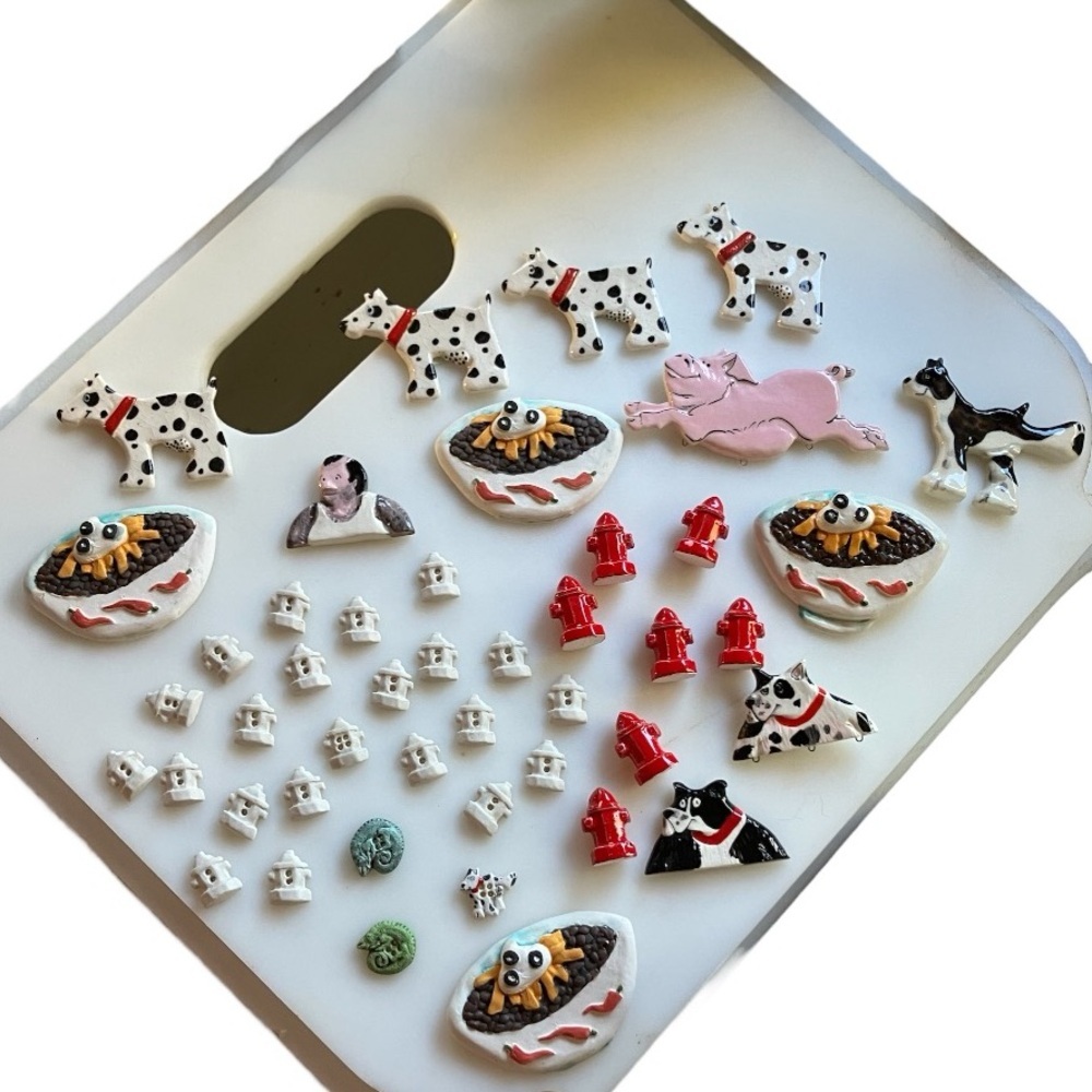 Reseller/ Crafter's Lot of Assorted Vintage Ceramic Art Pieces